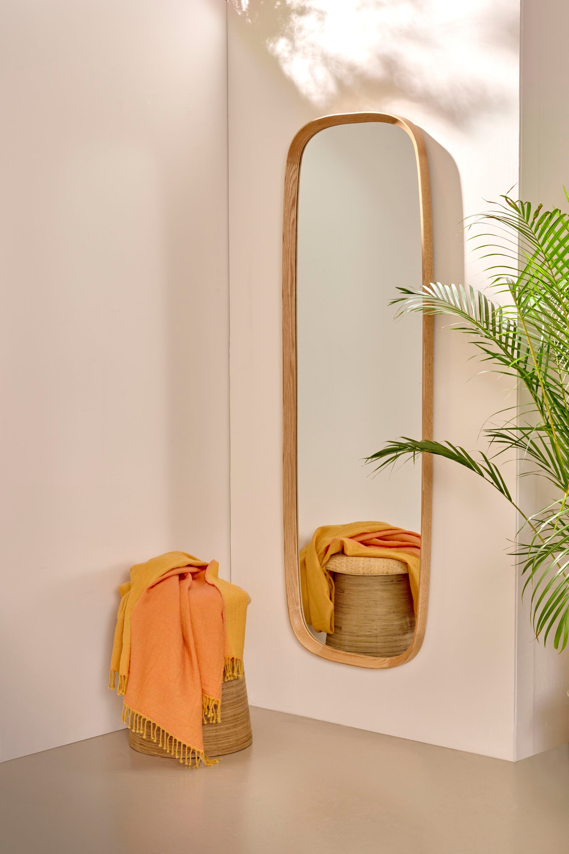 Прямоугольное зеркало из дуба с рамкой POMAX QUERCUS ARCH-00071044 - Вид №3