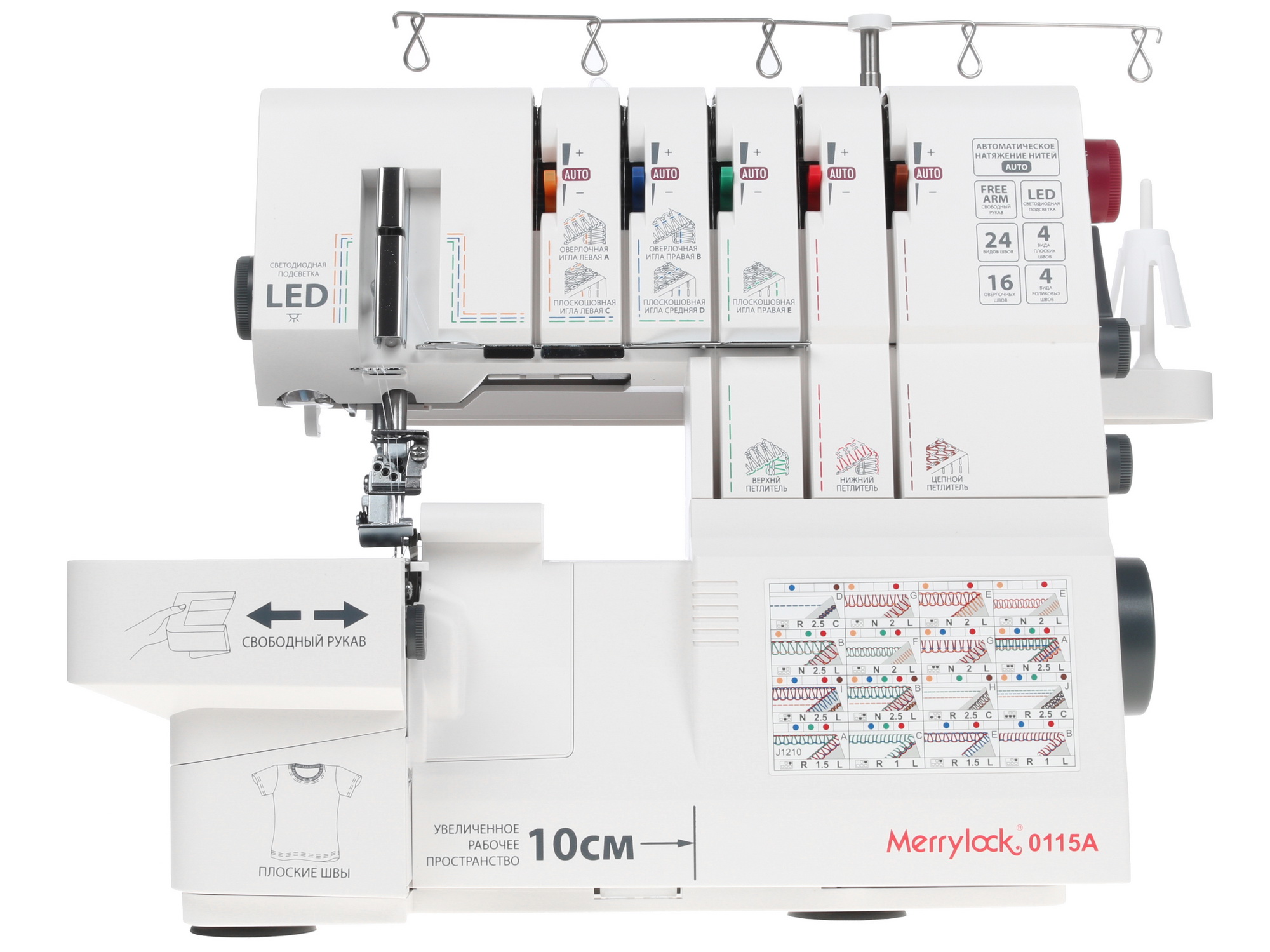 1145100 Коверлок Merrylock 0115A STDN-0003897 - Вид №1