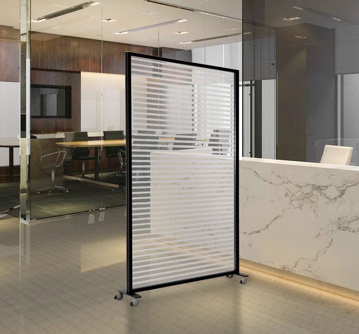 Модульная офисная перегородка из алюминия и метакрилата STUDIO T InUno ARCH-00141306 - Вид №4