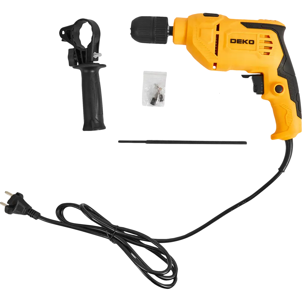 Дрель сетевая ударная Deko DKID600W 063-4162, 600 Вт STLM-2130453 - Вид №4