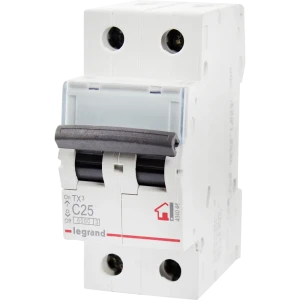Автоматический выключатель Legrand TX3 2P C25 А 6 кА 12478327 STLM-2084355