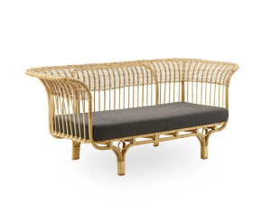 2-местный плетеный диван