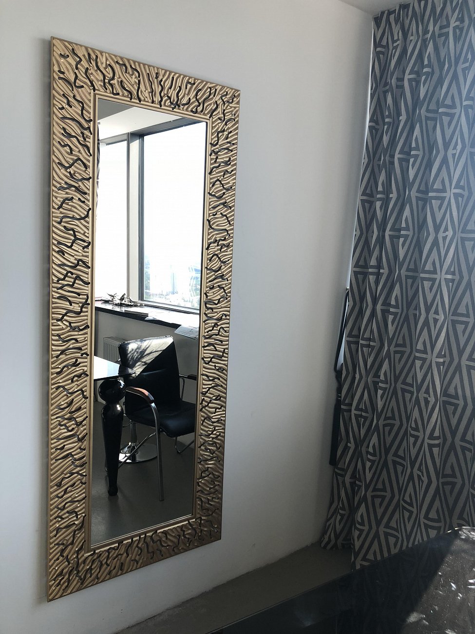 Золотое зеркало прямоугольное CORAL L IN SHAPE CORAL 00-3860098 Золото - Вид №2