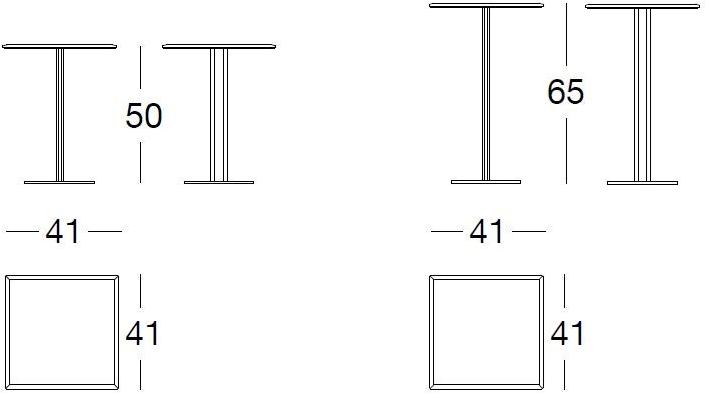 Longhi Квадратный журнальный столик из оникса Loveluxe Y 702 - Вид №3