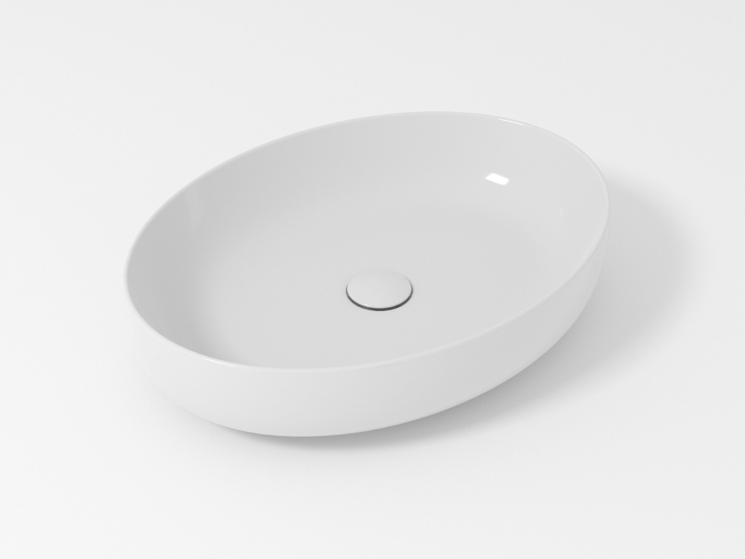 Керамическая овальная столешница Olympia Ceramica ARCH-00107365