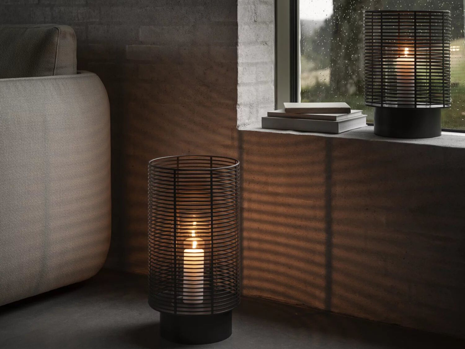 Стальной фонарь с порошковым покрытием blomus Olea ARCH-00058286 - Вид №1