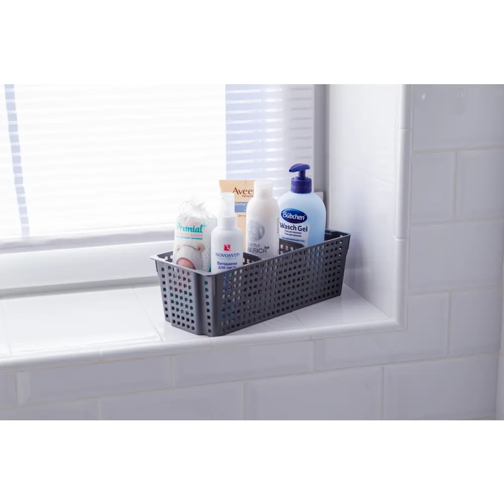 Santreyd Органайзер Лофт для ванной - серый пластик 86710701 STLM-0070895 - Вид №3