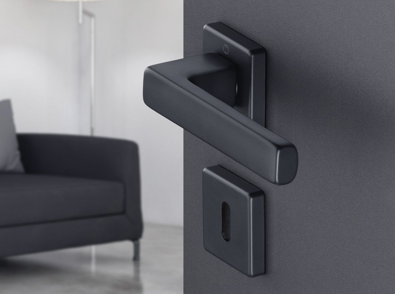 Алюминиевая ручка на розетке HOPPE Тулон ARCH-00145844