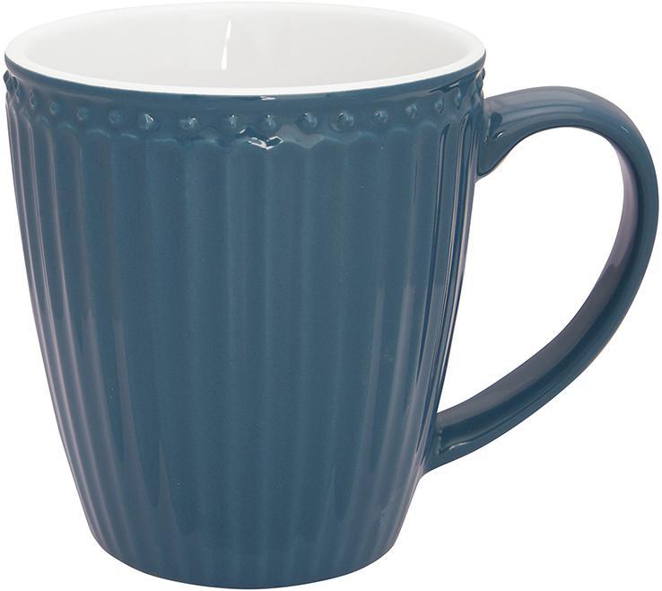 Кружка Alice ocean blue 370 мл Greengate STWMUGAALI2406