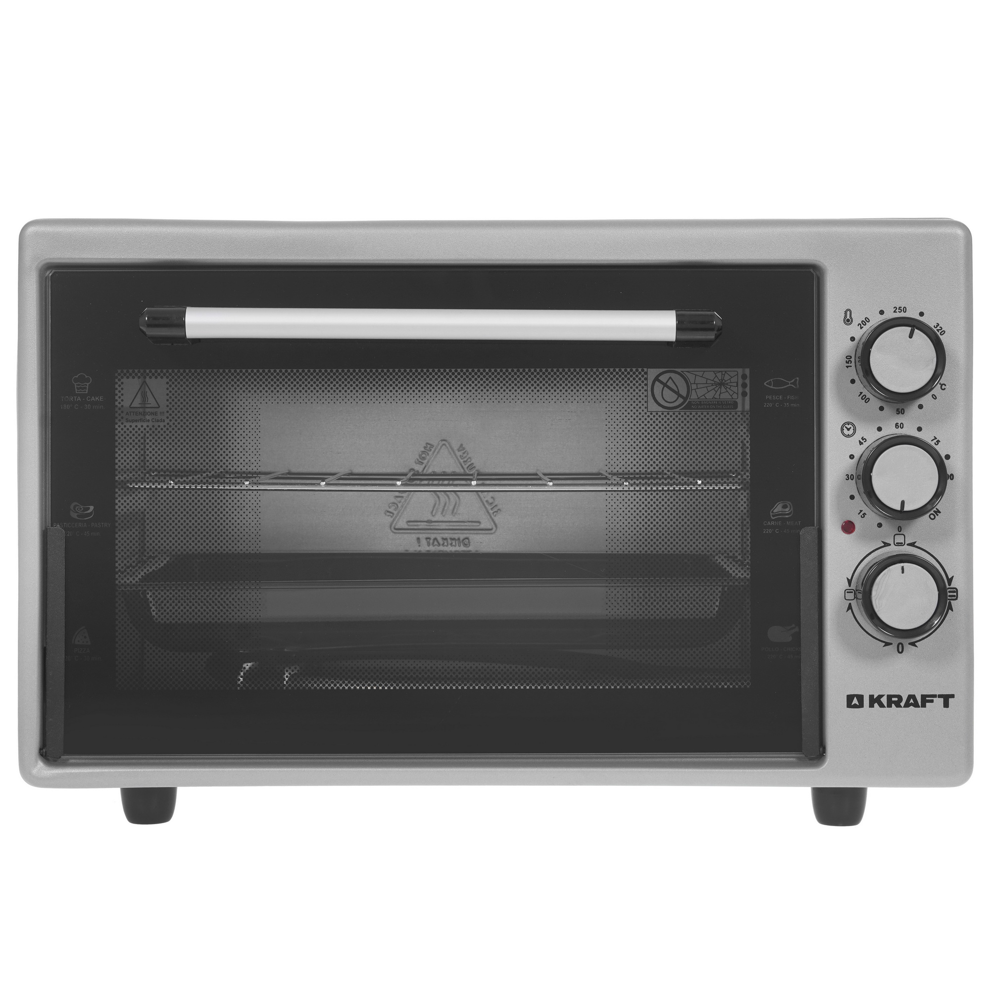 5333039 Мини-печь Kraft KF-MO 3200 GR серый STDN-0055026