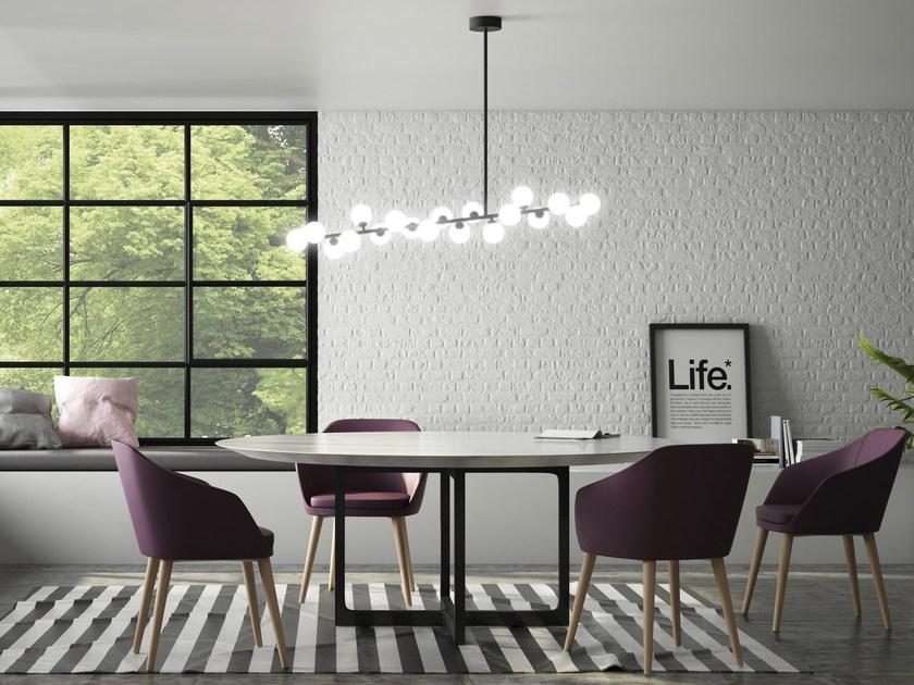 Arte & D Стул с подлокотниками для залов ожидания Mimì W-n1543 v Mimi - Вид №2