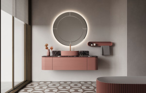 Зеркало со встроенным освещением