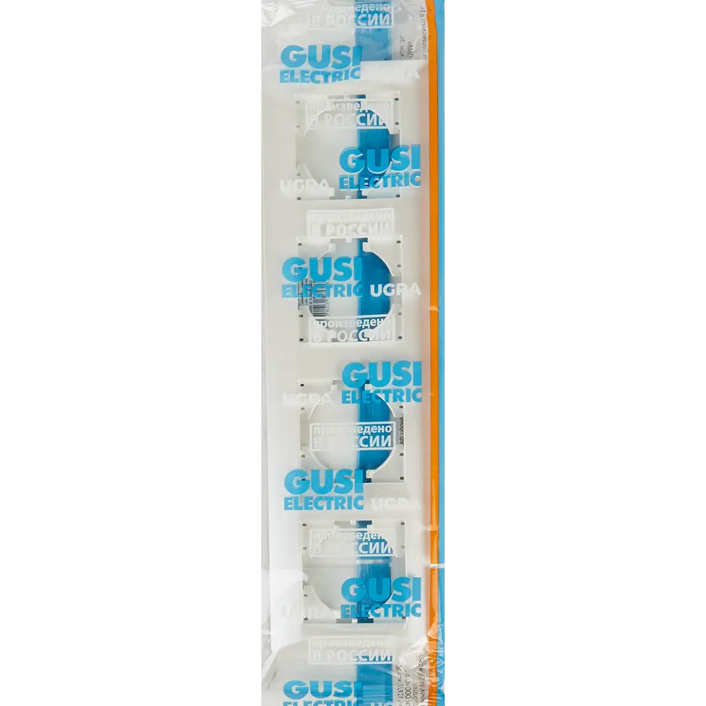 Рамка GUSI Electric Ugra для 4 розеток и выключателей в жемчужном исполнении 83865152 STLM-0045271 - Вид №2