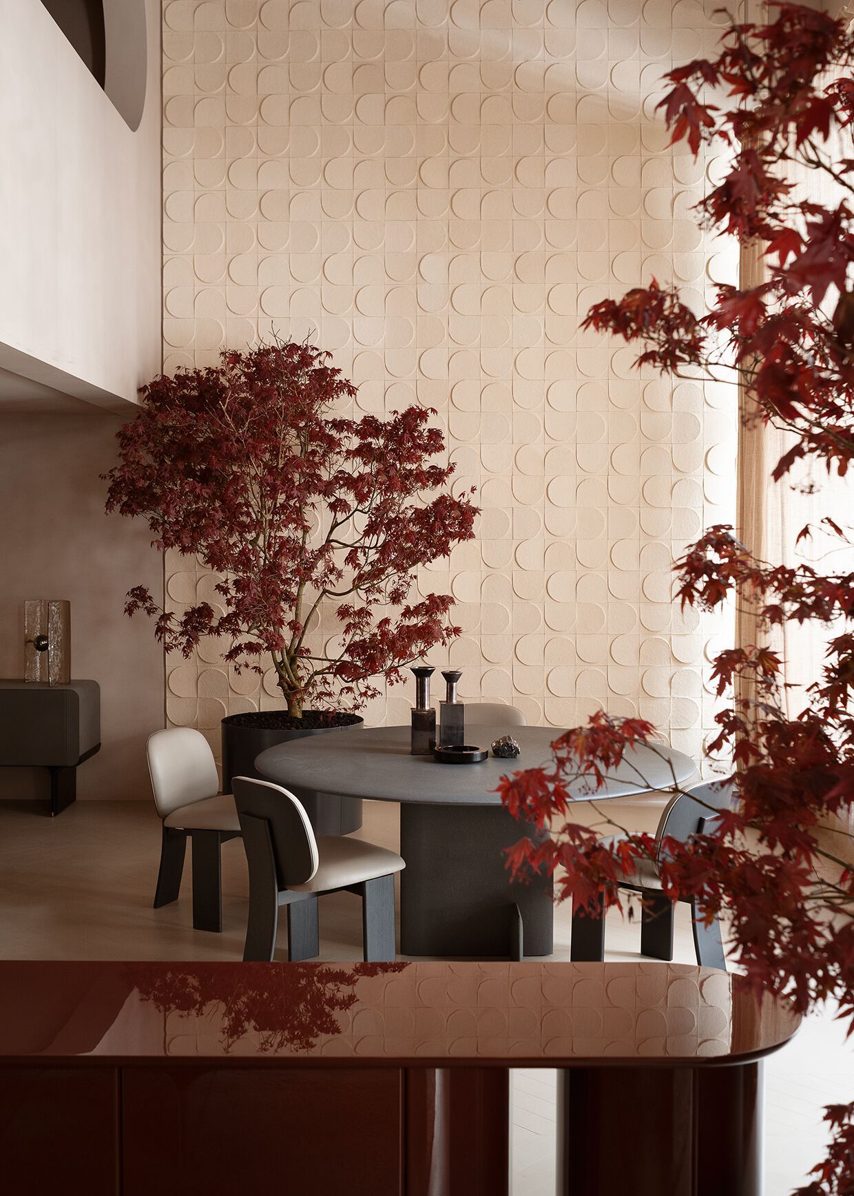 Круглый стол из натурального камня Gallotti&Radice Кремень ARCH-00147225 - Вид №1