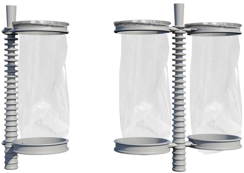 GHM-ECLATEC Урна для мусора из металла для улицы Bell'ora sun-id-1478936 - Вид №2