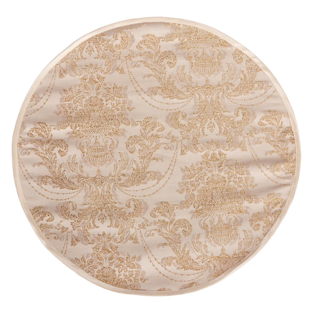 74295 Салфетка круглая 43 Lorensa Айвори Антик BOGACHO 4627138209967