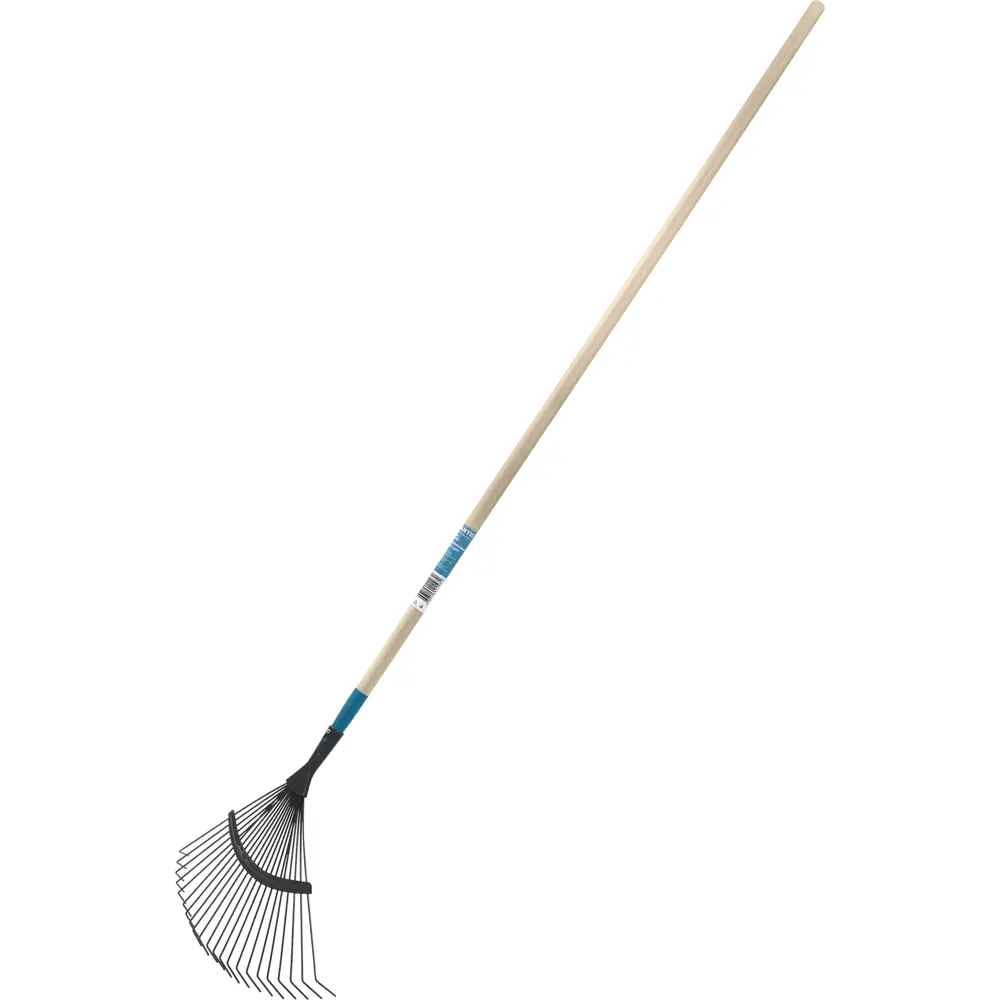 Грабли веерные Fiskars Plantic Light 22 зуба 176 см сталь с черенком STLM-2030867