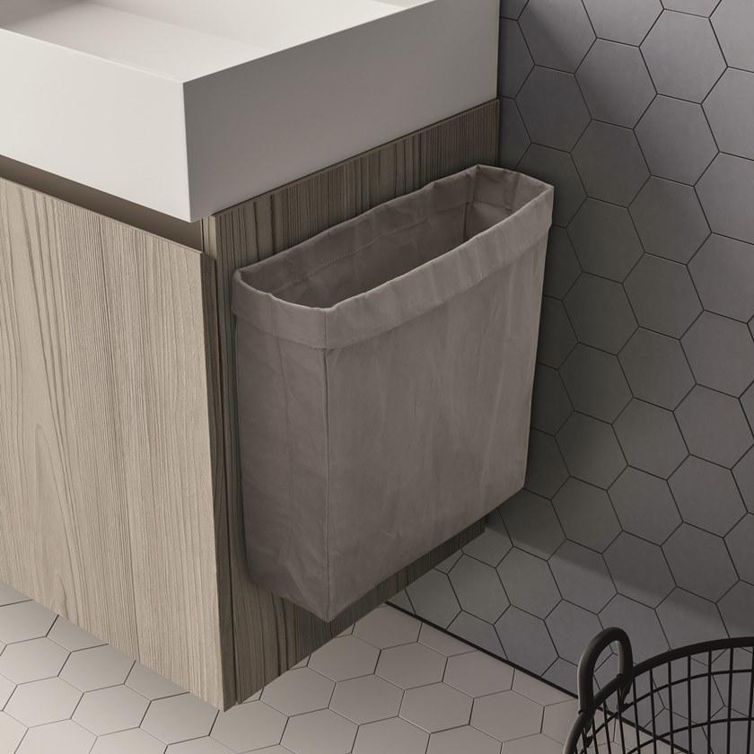 Cerasa Подвесная тумба под умывальник из меламина со шкафом Segno sun-id-1387971 - Вид №2