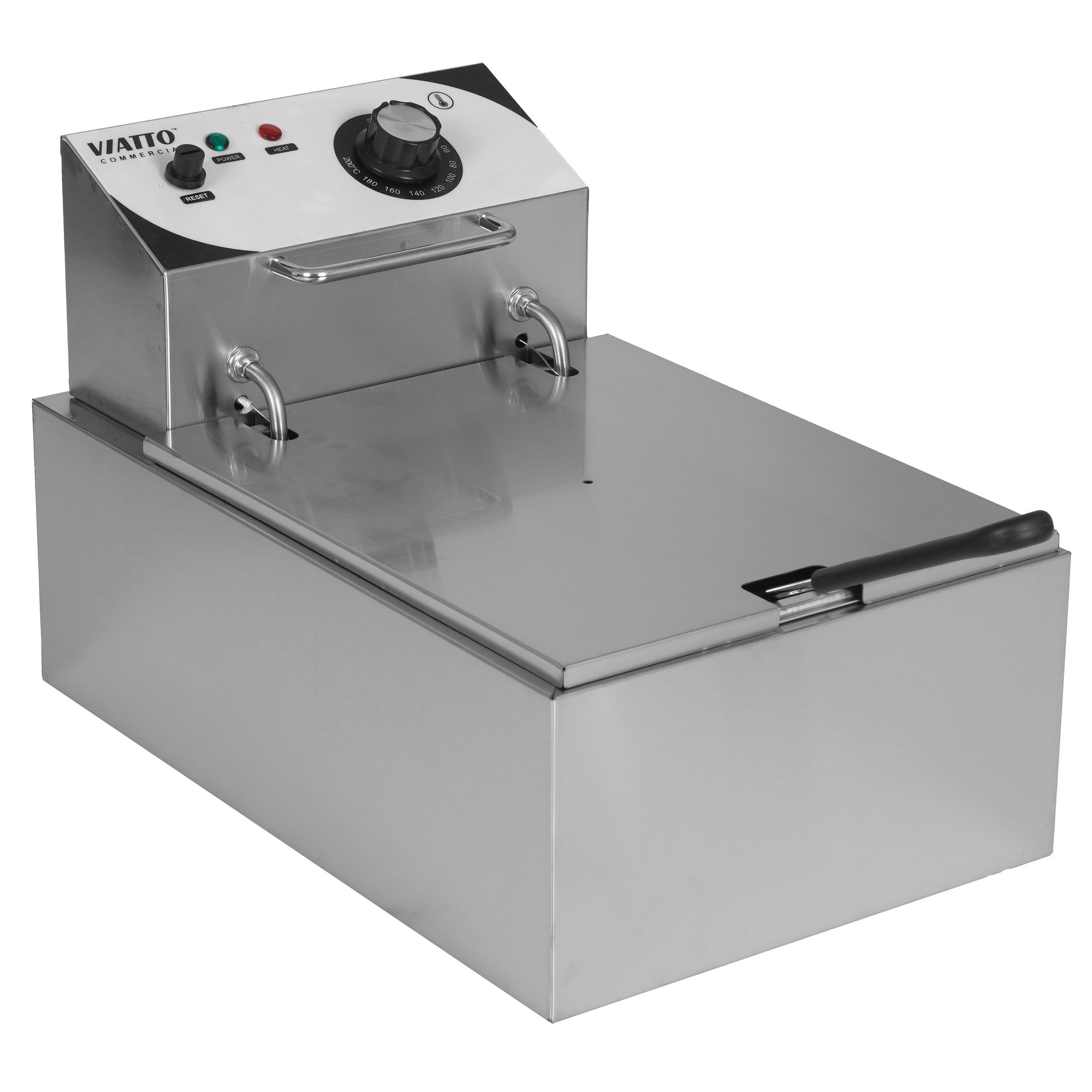 9909645 Фритюрница VIATTO VA‑EF061 серебристый STDN-0055380