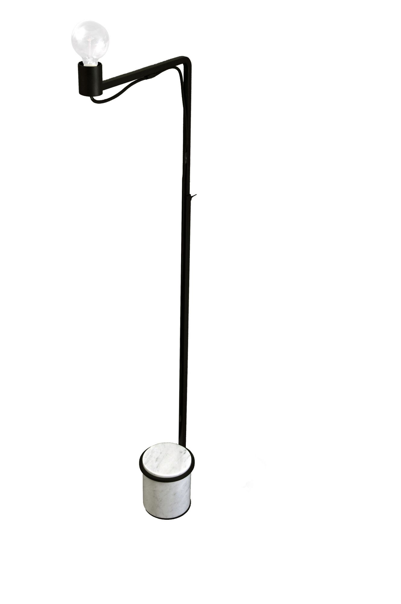 Металлическая регулируемая высота торшер с диммером RADAR INTERIOR Lest ARCH-00119137 - Вид №1