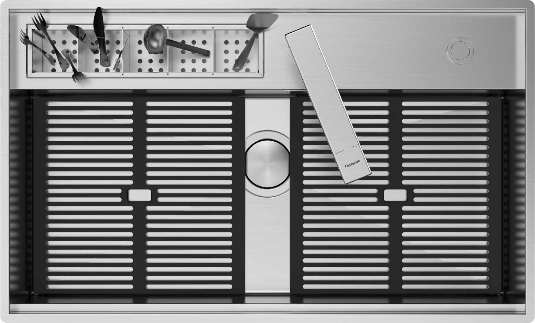 Раковина из нержавеющей стали Foster Galante ARCH-00093394 - Вид №1