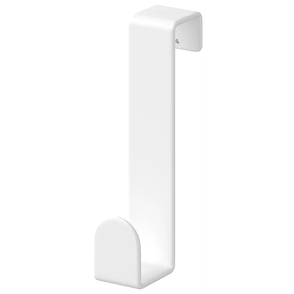 Крючок-вешалка дверной Spaceo KUB цвет белый STLM-2183535