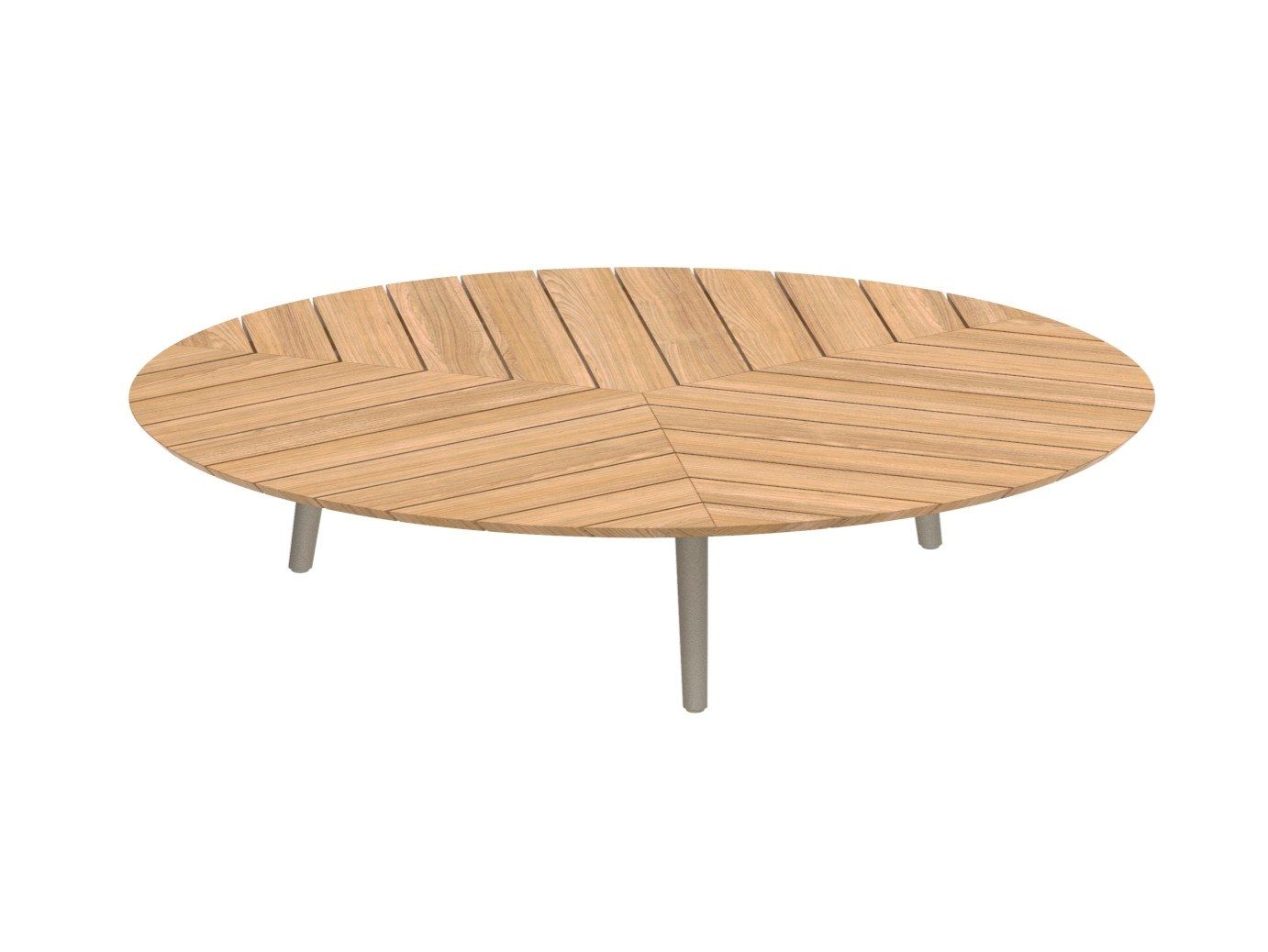 Круглый стол из тикового дерева Royal Botania Styletto ARCH-00141385 - Вид №10