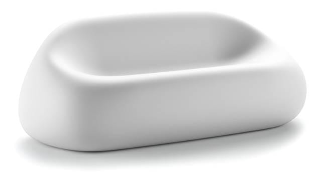 2-местный полиэтиленовый садовый диван PLUST Gumball ARCH-00141498