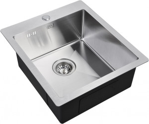 Мойка кухонная ZorG Inox R 4551 из нержавеющей стали, сталь