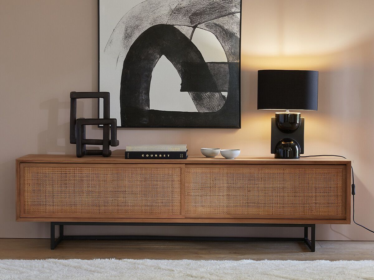 Керамическая светодиодная настольная лампа AMPM HOANGA ARCH-00005368 - Вид №1