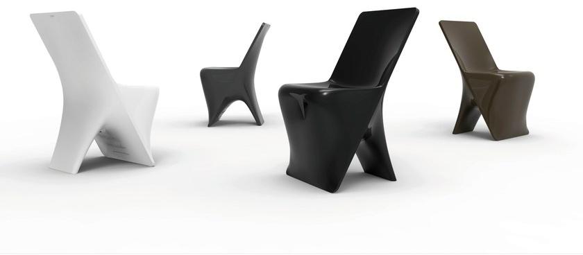 VONDOM Стул из полиэтилена Sloo sun-id-1441136 - Вид №1