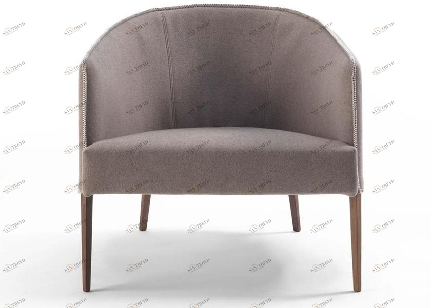 Frigerio Salotti Кресло с обивкой из ткани с подлокотниками Jackie sun-id-1418545