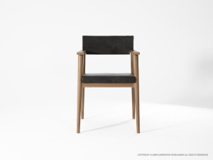 129_309 Кресло с кожей Karpenter Vintage