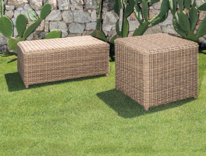 Прямоугольный садовый столик