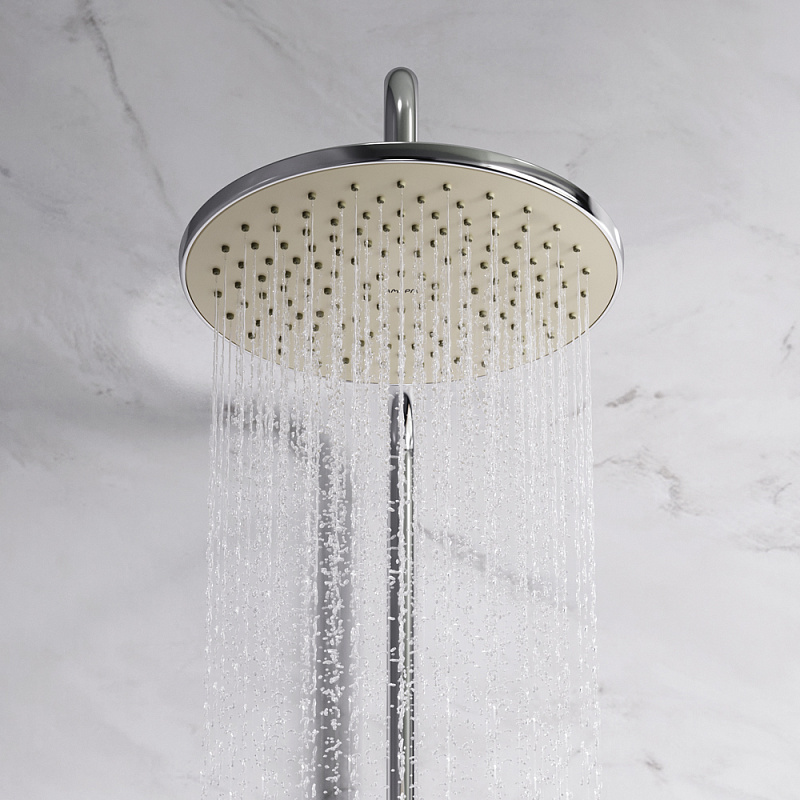 F40890A94 Набор : душевая система смеситель для ванны/душа излив 320 мм хром шт. AM.PM Gem - Вид №4