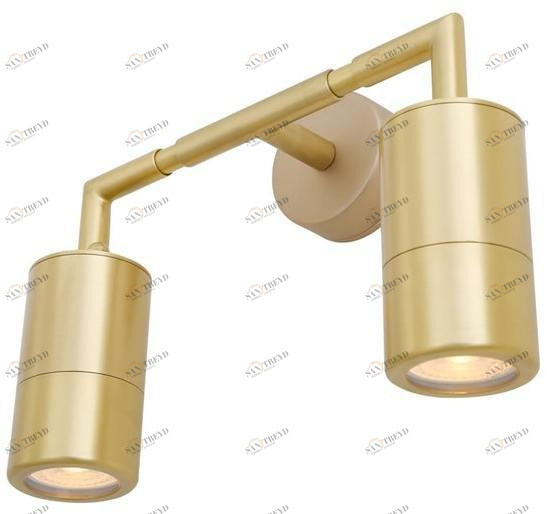 Mullan Lighting Настенный светодиодный светильник из латуни для ванной Ennis Mlbwl111 