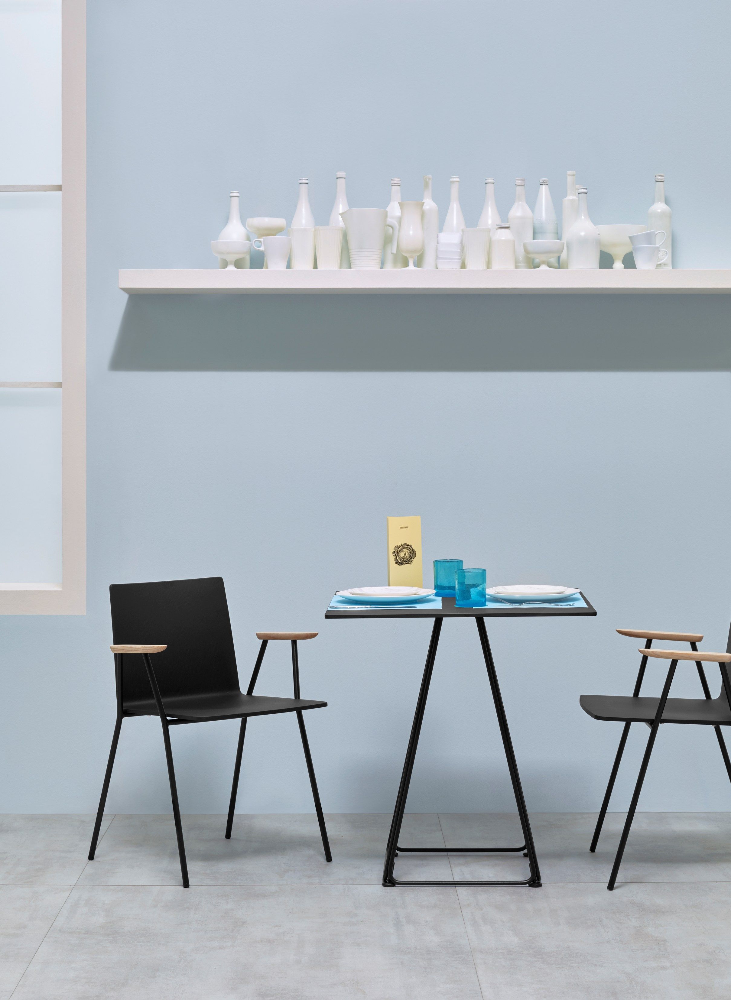 Стальной стол для контракта Pedrali Lunar ARCH-00022620 - Вид №4