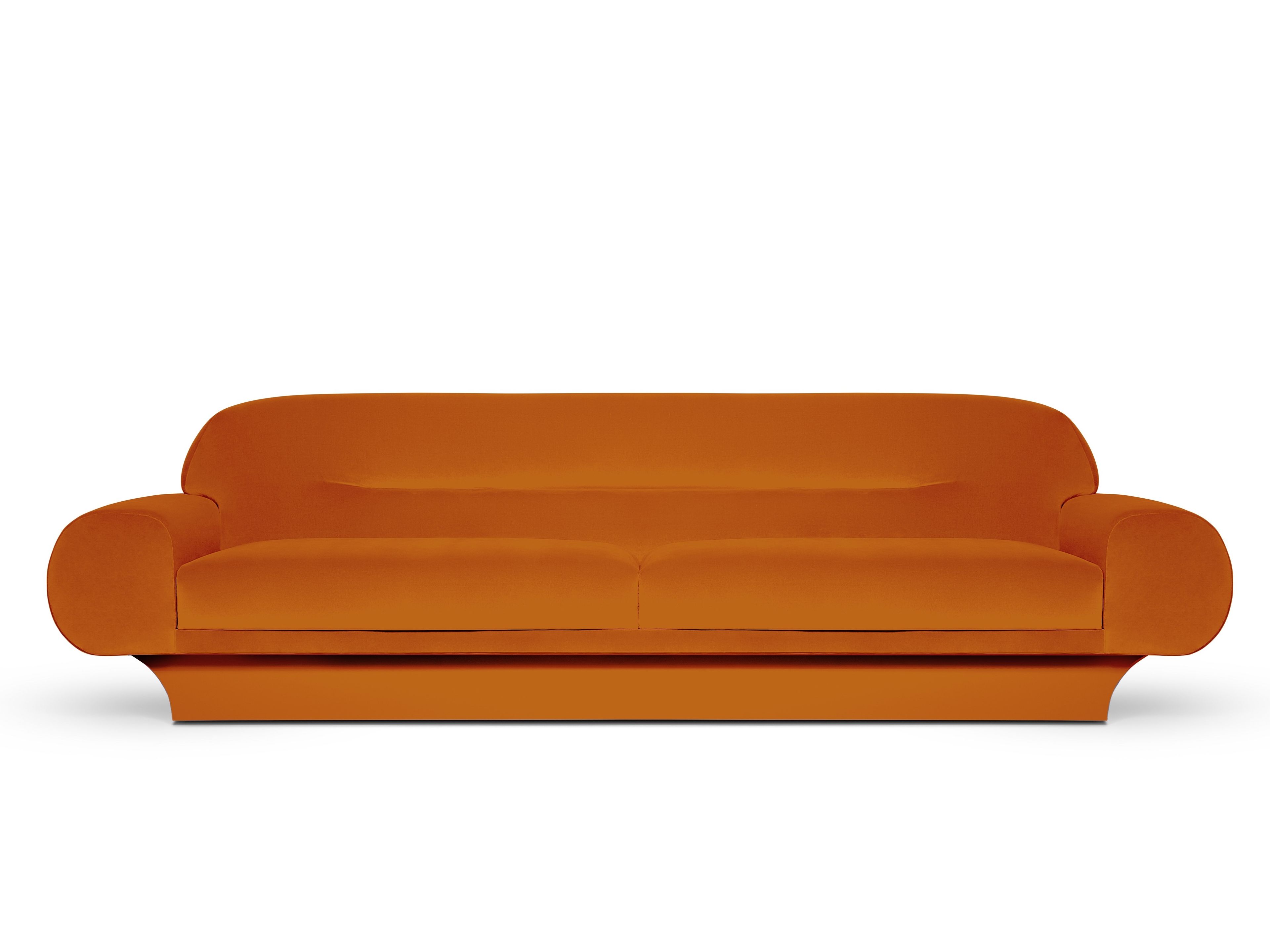 3-местный бархатный диван Munna Roy ARCH-00129461 - Вид №10