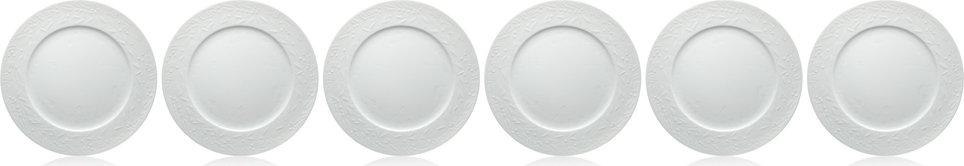 10646116 Haviland Набор тарелок подстановочных 31см "Белый прованс", 6 шт Фарфор 