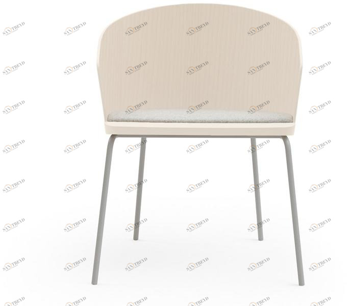 Billiani Кресло ясень с мягким сиденьем Fitt hug 048