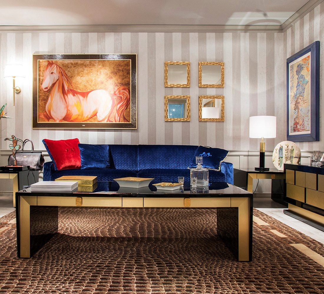 Прямоугольный журнальный столик из зеркального стекла Formitalia Muzio ARCH-00074322 - Вид №5