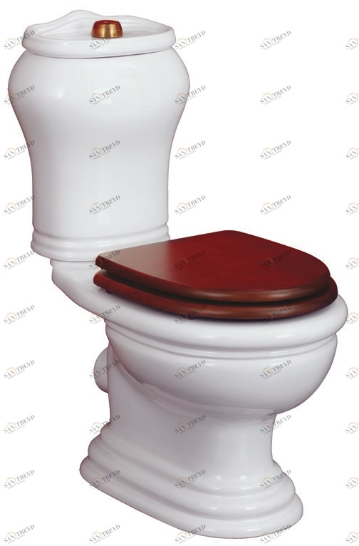 ML.MLD-25.702.BI/ML.MLD-25.748.BI/ML.OLV-29.012/ML.OLV-29.015/ML.OLV-29.014.CR Компакт унитаз с бачком Белый Migliore  Италия 