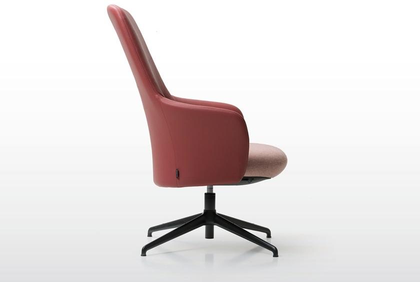 Quinti Sedute 4-спицевое кресло с высокой спинкой Level sun-id-1453048 - Вид №8