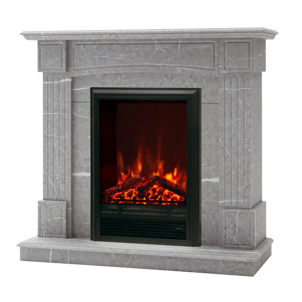 Обрамление REALFLAME Andrea для электрического камина серое 89231571 STLM-1574738 - Вид №5