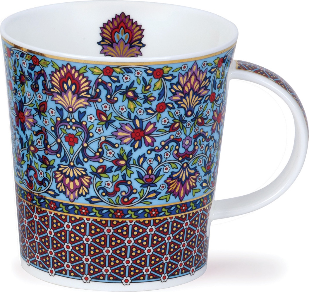 10643486 Dunoon Кружка Dunoon "Ломонд.Цветок сари" 320мл Фарфор костяной 