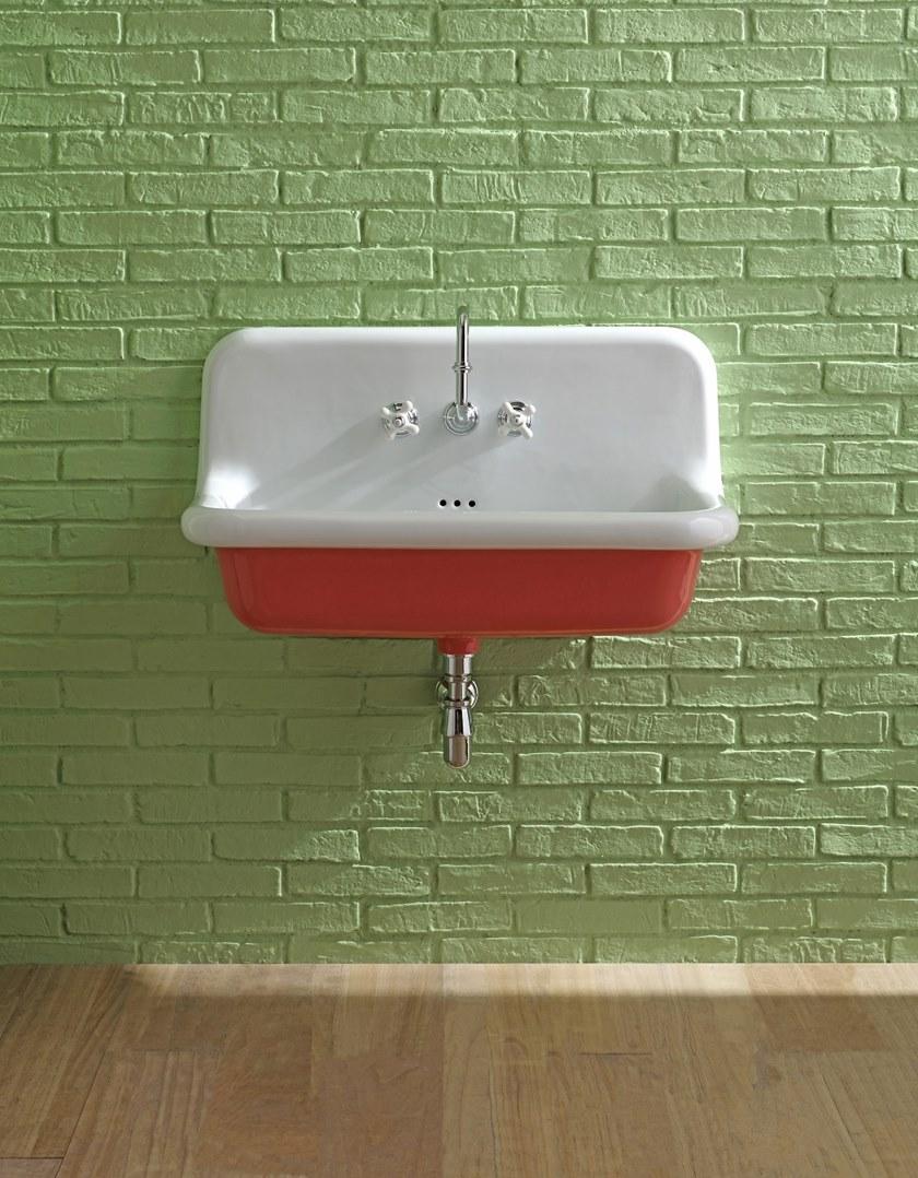 Tcl90b/90c/90dc Подвесная раковина настенная овальная BLEU PROVENCE Truecolors белая - Вид №7