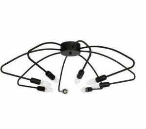 Потолочная люстра Luminex Infinita 455 LUMINEX INFINITA 184427 Черный