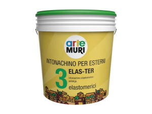 Эластомерная штукатурка против водорослей, размер зерна 1,2-1,5 мм