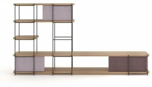 Momocca Модульный книжный шкаф с подставкой под телевизор Julia Jm04