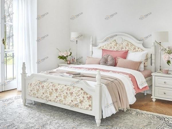 Arrediorg.it® Кровать с мягким изголовьем Princess 808 180x200